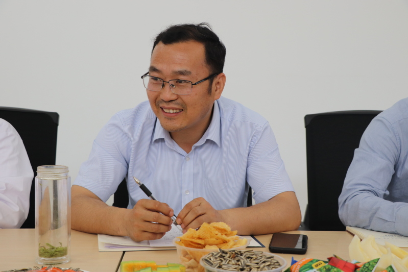 后勤安保处副处长郎儒林出席慰问座谈会并致辞