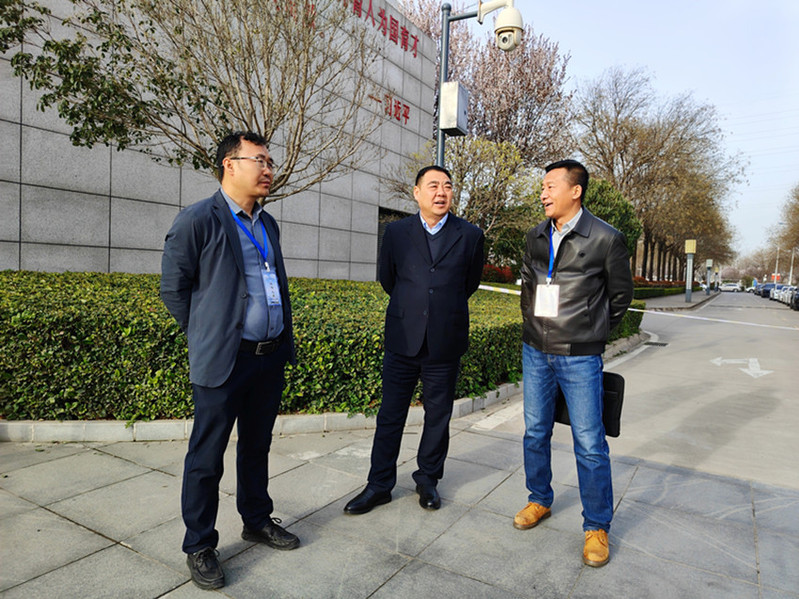 李林军副书记视察指导单招校考后勤保障工作