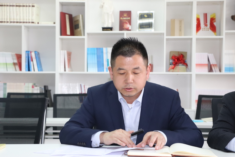 后勤党总支书记李晓飞书记部署总支2024年党建工作并作总结讲话