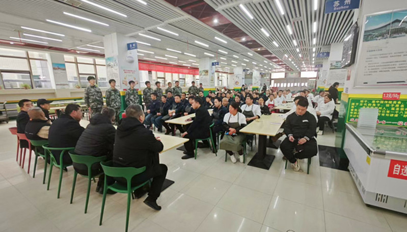 消防技能培训现场（临渭校区）