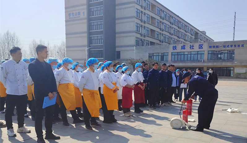 消防技能培训现场（高新校区）