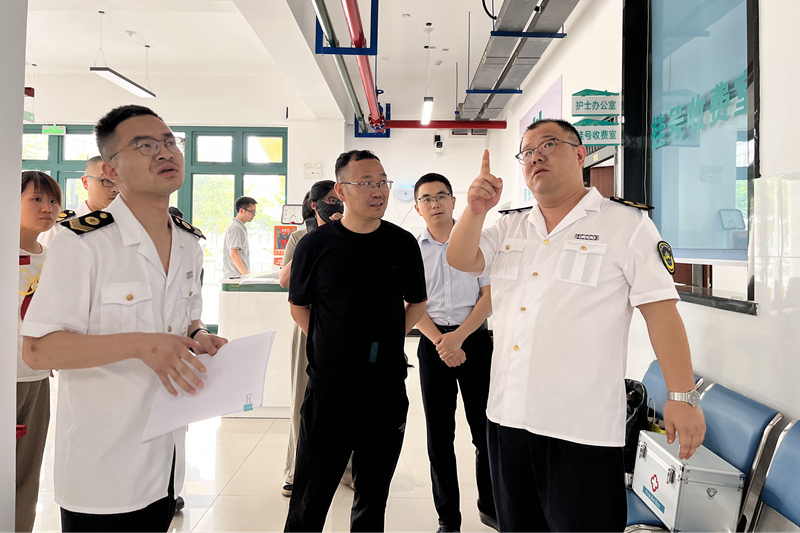 迎接属地卫生监督检查