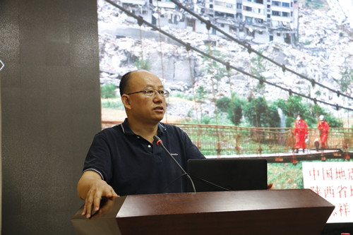 袁志祥作防灾减灾专题讲座