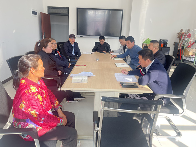 3月13日综合科召开单招考前工作部署会