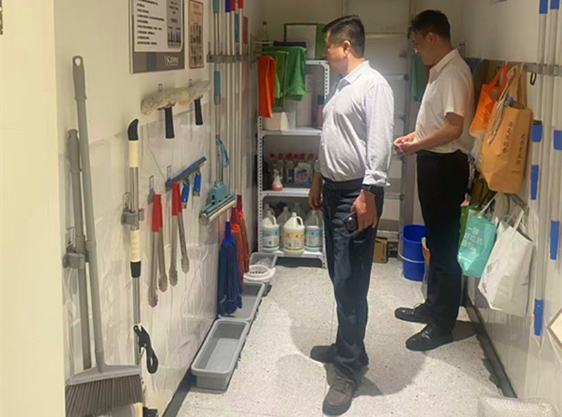 调研学习后勤物资与保洁工具标准化管理经验