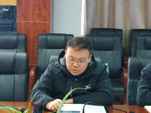 后勤安保处治安消防科科长吕潇反馈问题并提出工作要求